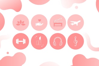 create custom instagram highlight icons for you