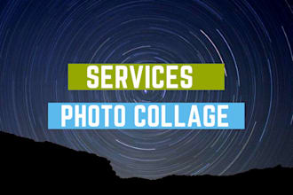 design a professional photo collage