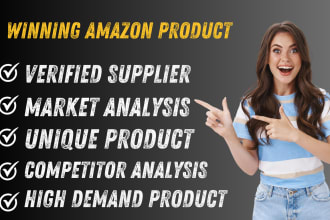 do product hunting for  private label and wholesale