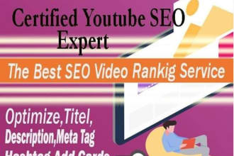 do best youtube SEO to improve your video ranking