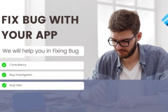 help in fixing bug with flutter app