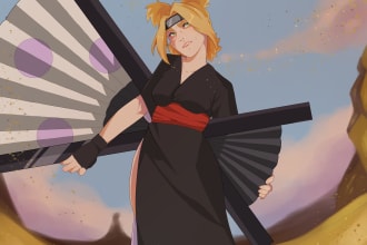 draw you or your favorite characters in my original style
