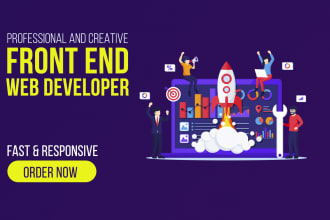 offer front end web development
