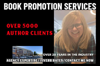do a professional high visibility book promotion designed to boost book sales