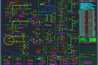 make 2d fabrication drawings