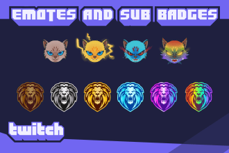 make custom twitch sub badges