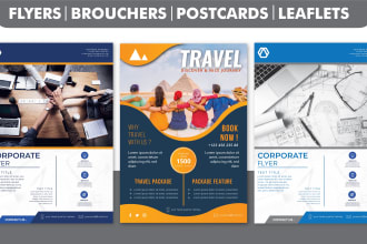 design corporate flyer, business flyer