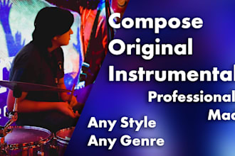 create original instrumentals in any genre