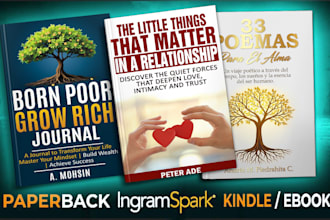 do book cover design, ebook cover design, KDP book cover design