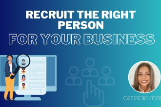 recruit the right person for your business