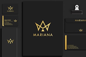 create a modern minimalist or luxury logo for your business