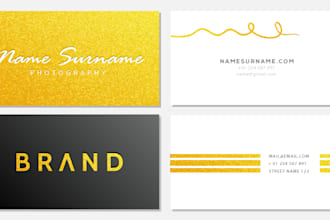 design professional and outstanding business card