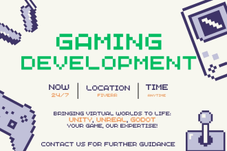 develop all kinds of games
