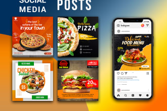 design social media post, facebook post instagram post banner ads