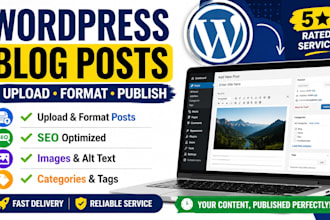 add blog post to your wordpress website