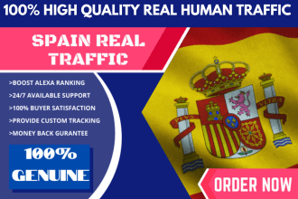 send keyword target spain website traffic with low bounce rate