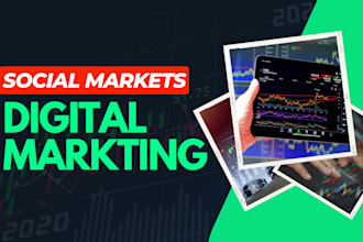 be your digital marketing manager and social media manager