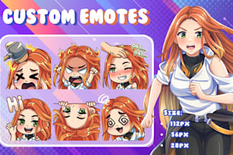 create custom kick emotes, sub badges for kick, twitch, youtube
