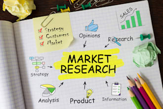 do quality market research and presentation