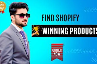 find shopify dropshipping winning products with marketing