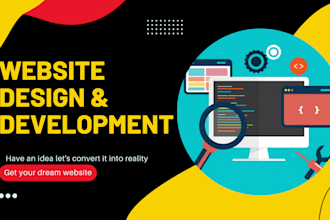 design and develop wordpress website