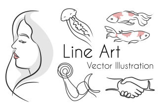 create line art and technical illustration