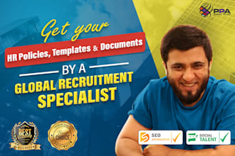 create professional HR templates, policies and documents