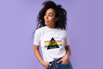 do a unique black history or african american t shirt design