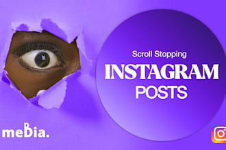 design premium quality instagram posts