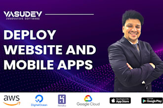 deploy on aws azure digital ocean google cloud app stores