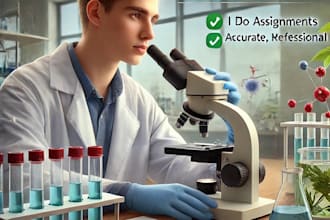 do assignments related to microbiology