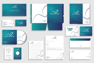 design business card, letterhead and stationary