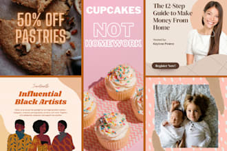 design stunning instagram and fb post templates