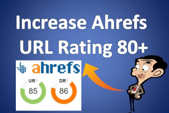 increase domain url rating ahrefs ur 75 plus quickly