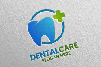 design creative modern beautiful dentist logo for your business