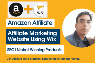 create autopilot amazon affiliate website on wix  wordpress