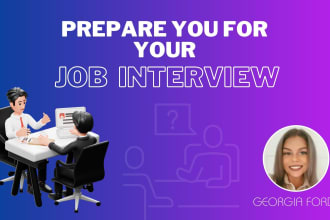 do a mock interview with advice