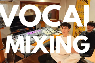 manually tune, mix and master your vocals