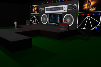 create 3d stage designs and professional event floor plans