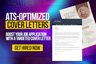 write a targeted cover letter for your ats resume and job application