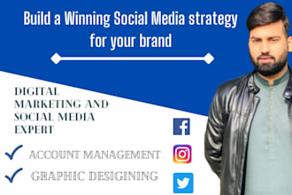 be your digital and social media marketing manager