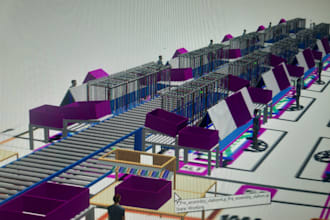 do 2d or 3d simulation with plant simulation