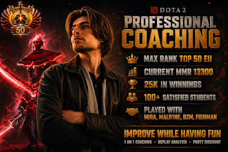 teach you how to gain mmr, 13330 mmr, max top 50 eu