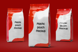 create 3d product mockup and 3d design