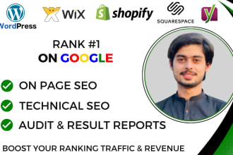 complete wordpress website seo optimization on page services and technical yoast
