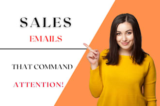 do sales email copywriting for your email marketing