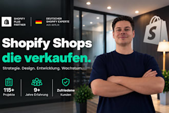 do professional shopify website development and store design
