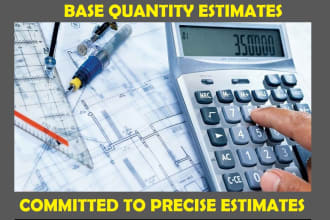 do civil projects   detailed base material  estimates and prepare boq