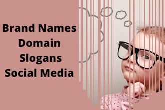 suggest catchy brand domain names slogans and taglines