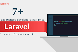 develop, fix laravel web application for you